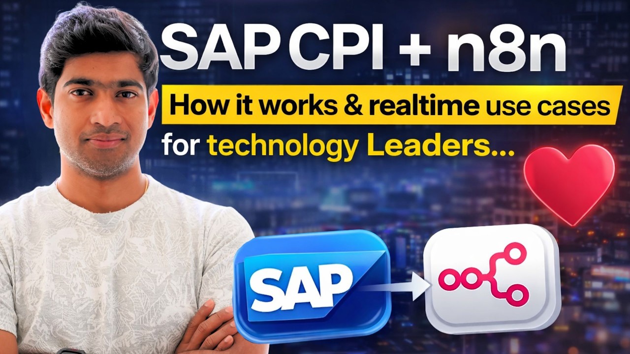 SAP CPI + n8n Integration  5 Real Automation Use Cases That Save Hours Every Day