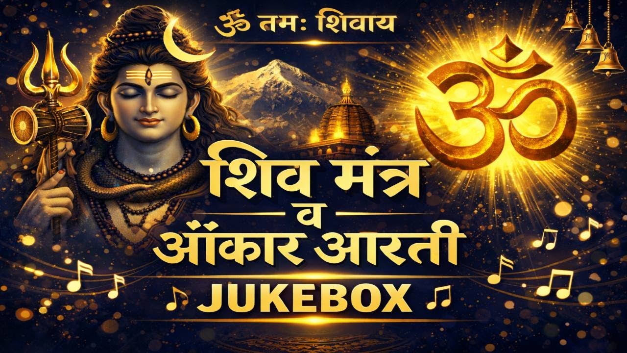 सुबह उठकर इस शिव मंत्र व ओंकार आरती को सुनने से सभी बिगड़े हुए काम बन जाते हैं | Fast Jukebox 2026