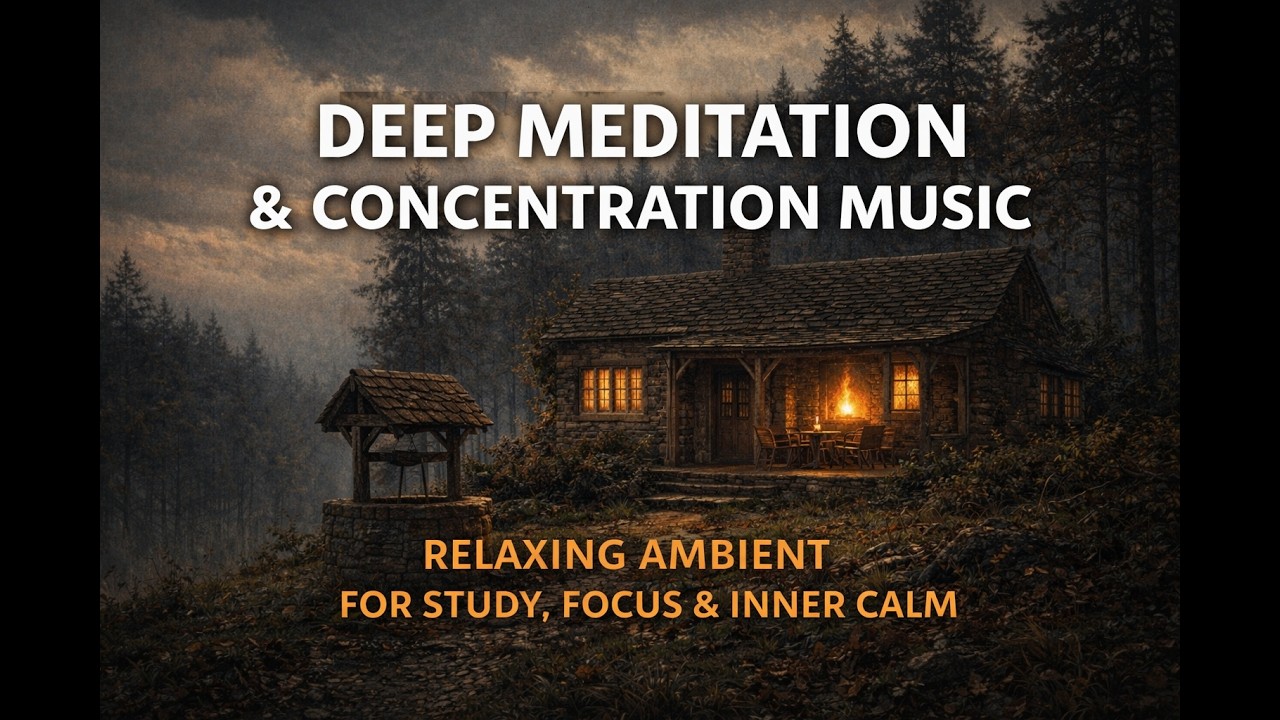 🎵 Deep Meditation & Concentration Music | Relaxing Ambient for Study, Focus & Inner Calm