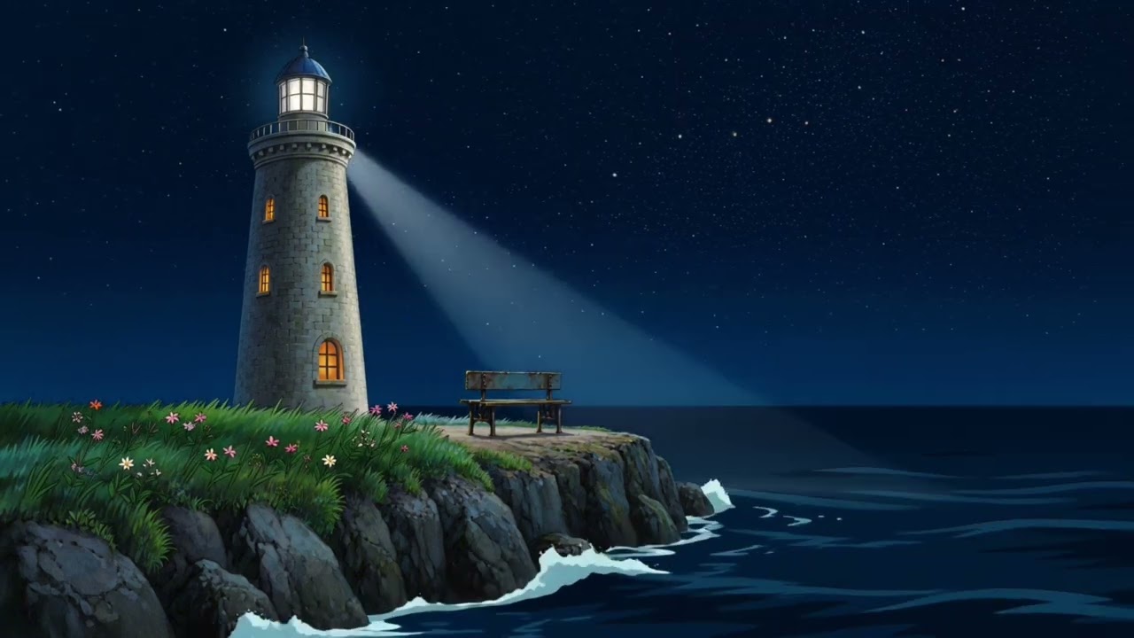 Peaceful Nature Escape | Ghibli Relaxing Ambient Scene for Study, Focus, and Sleep