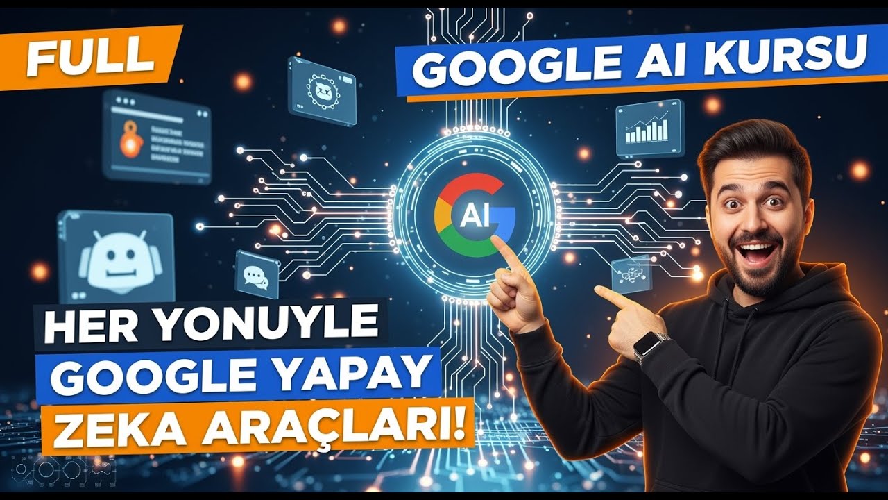 Her Yönüyle FULL Google Yapay Zekâ Kursu | AI Öğrenmek İsteyenlere Hazine Gibi Google Araçları