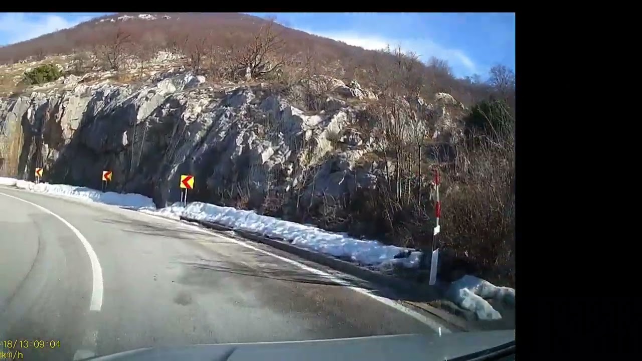 od Karlobaga do Baških oštarija
