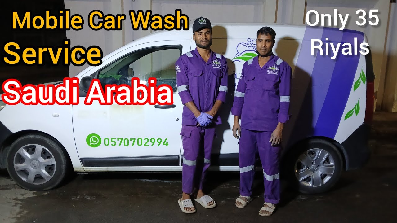 Mobile Car Wash Service in Saudi Arabia | Car Kesy Dhulwaty hen