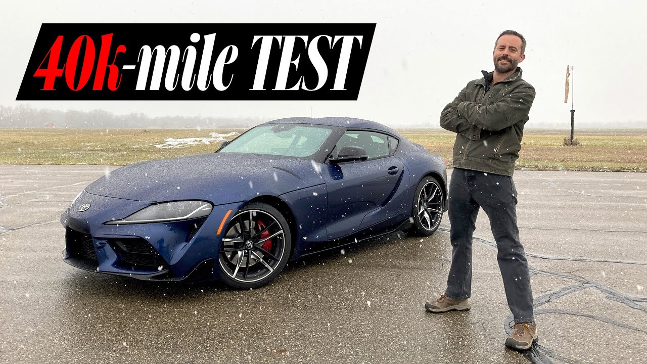 Что мы узнали после тестирования Toyota Supra на протяжении 40 000 миль | Car and Driver