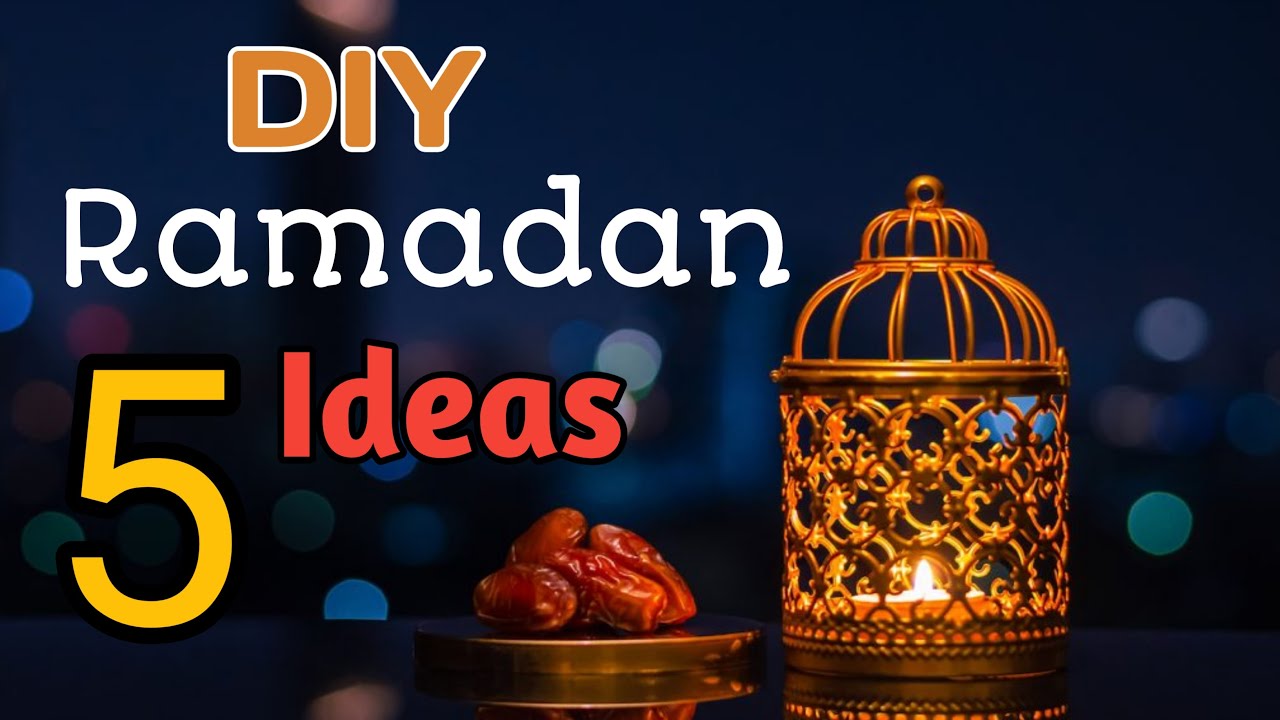 Ramadan decorations / Ramadan Series/Ramadan craft ideas 💝