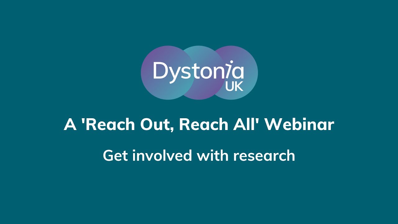 A 'Reach Out, Reach All Webinar' - Get involved with research
