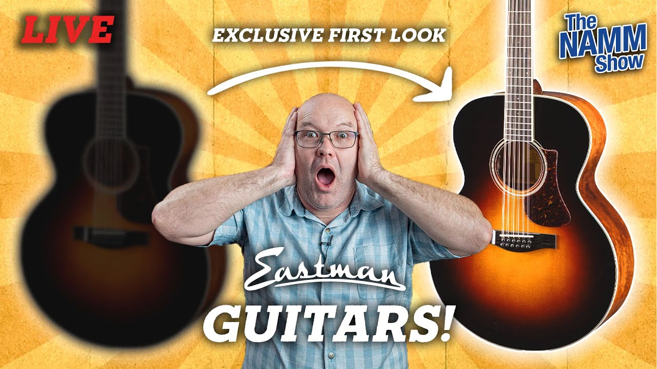 Эксклюзивный первый взгляд на гитары Eastman с выставки NAMM!