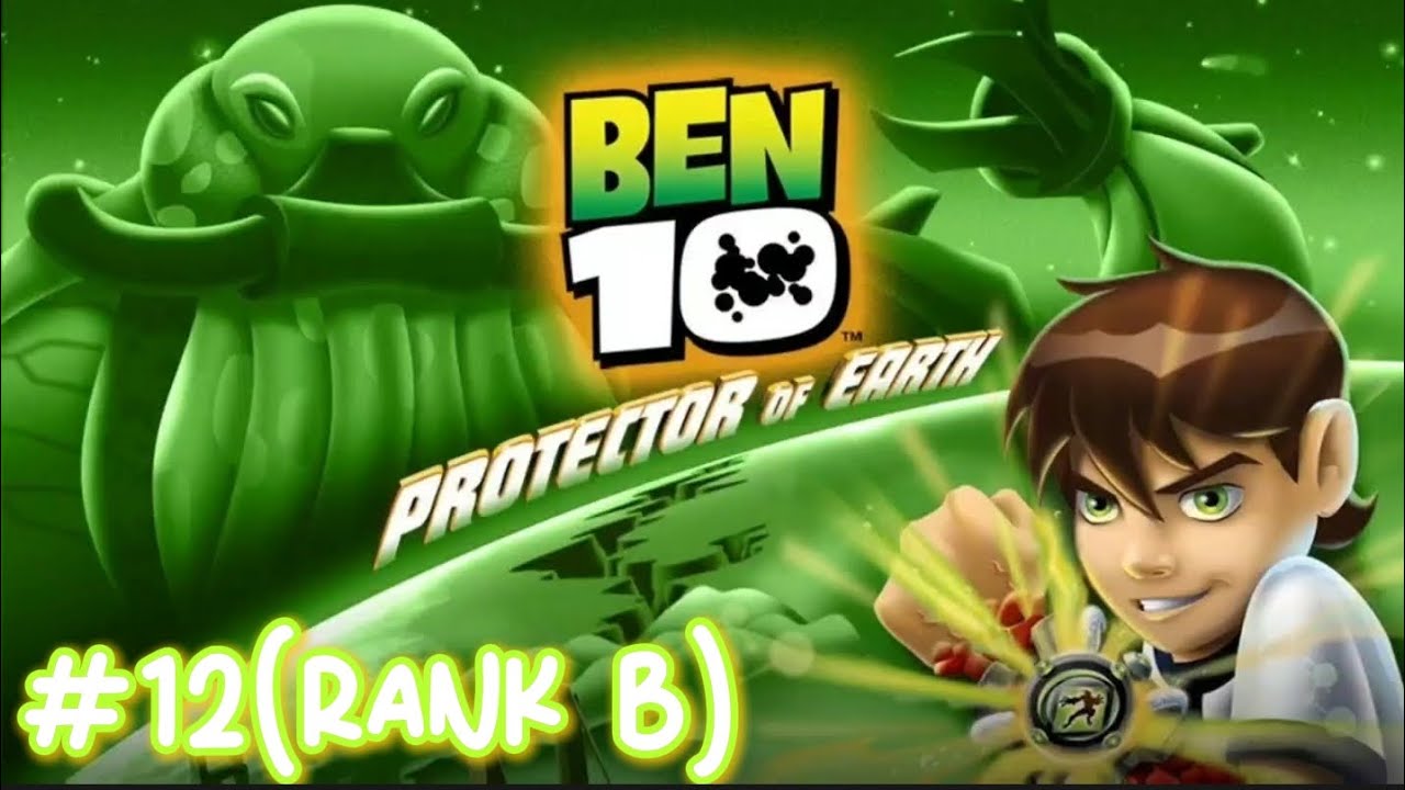 Ben 10: Protector of earth(PPSSPP) - Walkthrough #12(Rank B) - Plumber Base