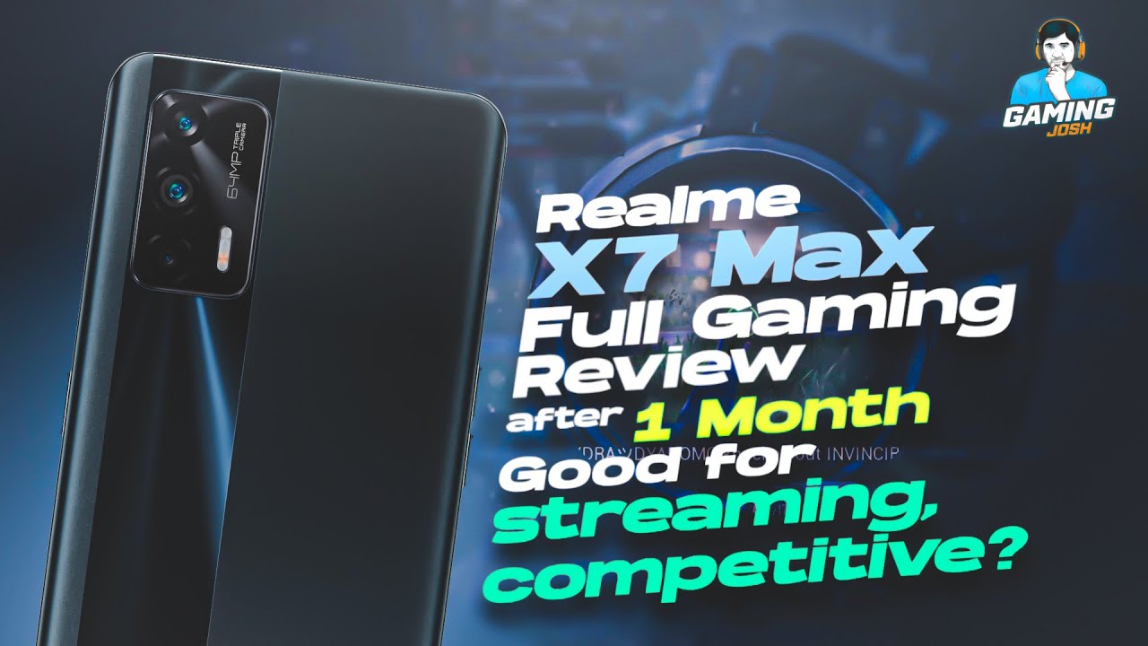 Realme X7 Max Full Gaming Review after 1 month | Good for competitive, streaming? NO Gameplay!