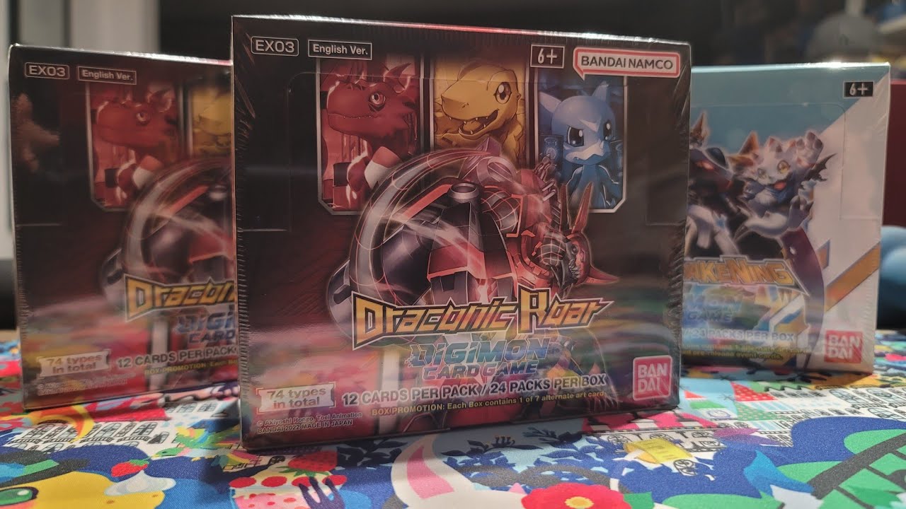 Opening 2 EX 3 Draconic Roar boxes + 1 New Awakening