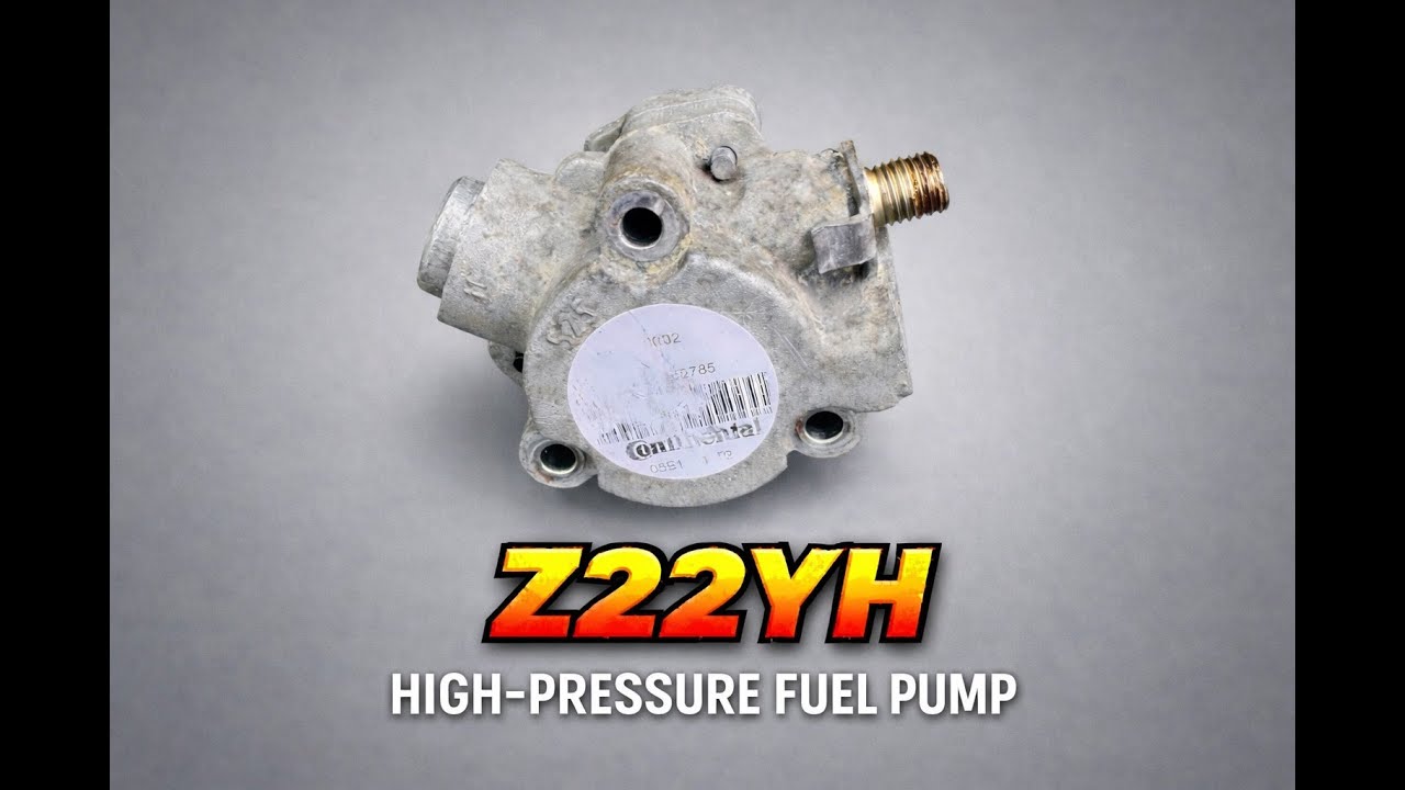 Z22YH High Pressure Fuel Pump – Complete Disassembly & Reassembl