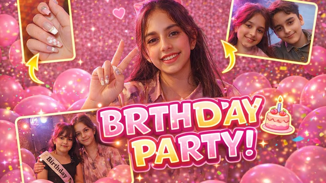 Birthday party (family vlog)