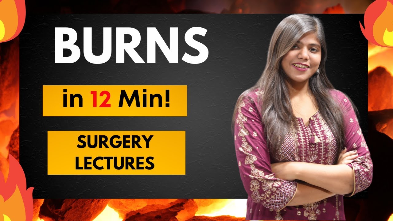Burns - Definition, Classification, Management of Burns | Surgery Lectures and Notes