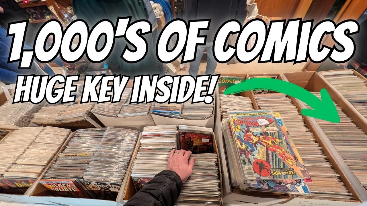 Unbelievable Comic Book Finds at an Estate Sale!