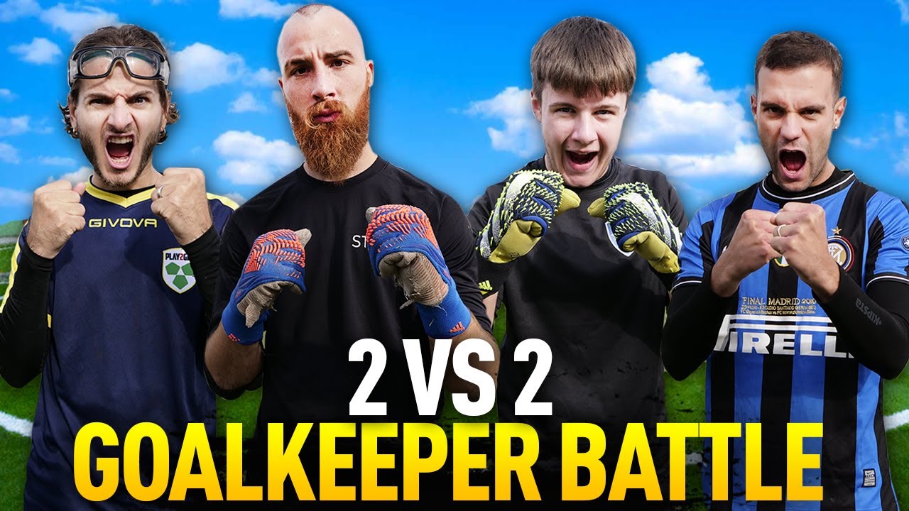 🧤 2 VS 2 GOALKEEPER BATTLE SPECIAL! | RAGNAR & ZW JACKSON