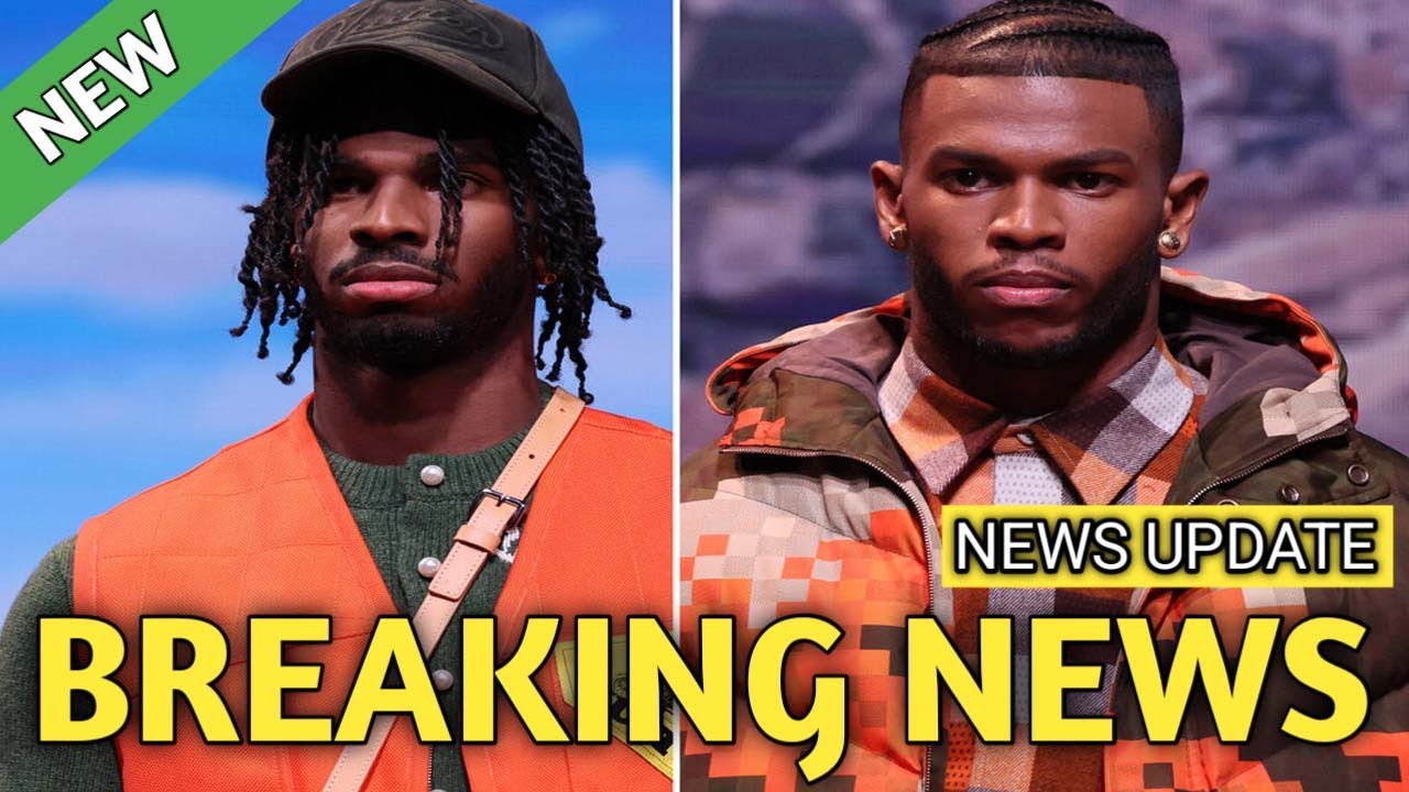Shedeur Sanders Stuns at Paris Fashion Week! Browns Inspired Look Steals the Show! 😮✨
