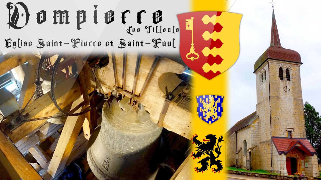 Cloches: Dompierre-Les-Tilleuls (FR-25), Eglise Saint-Pierre et Saint-Paul