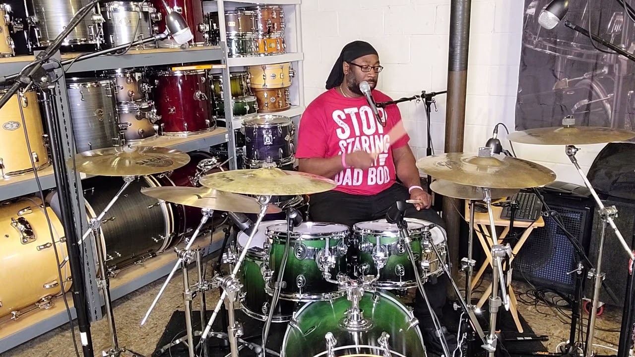 Miking My Entire Kit With Kick Drum Mics Featuring Come & Get Your Love Drum Cover