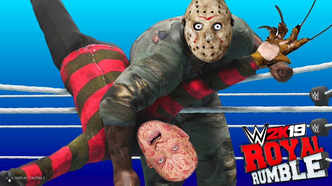 FREDDY vs JASON Royal Rumble | WWE 2K19 Royal Rumble with Freddy Krueger and Jason Voorhees