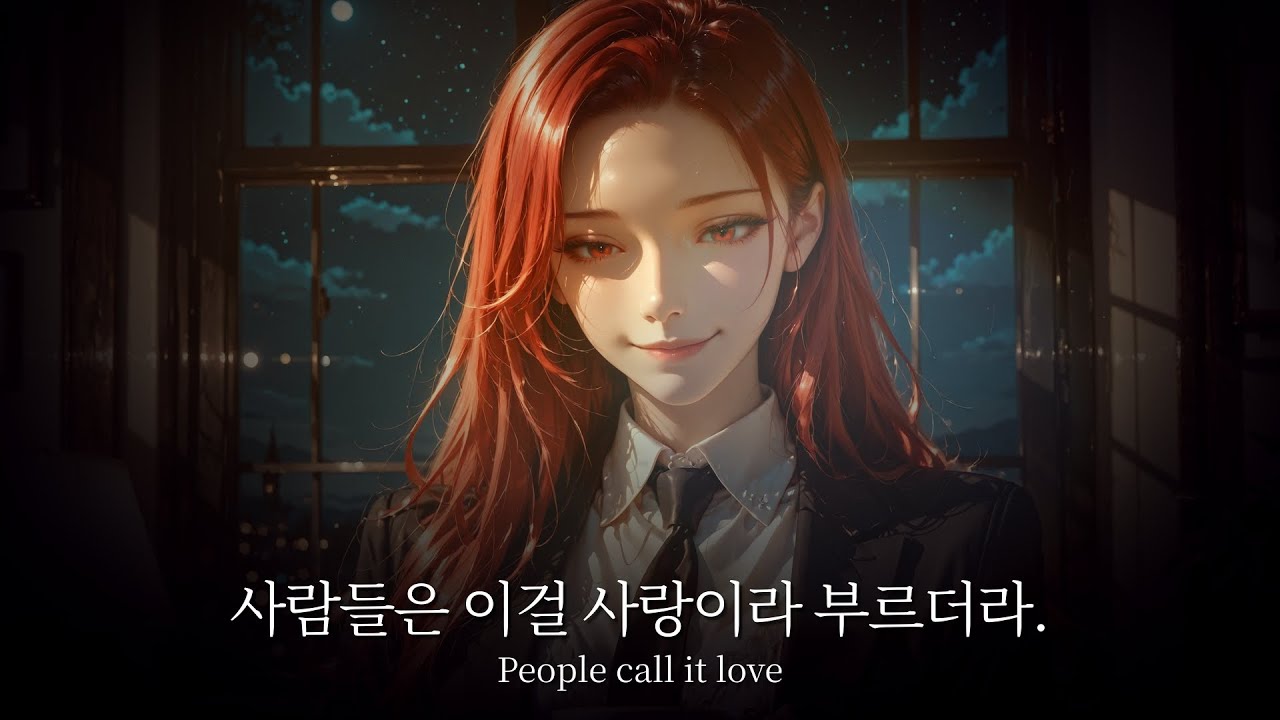 사람들은 이걸 사랑이라 부르더라.: 'People call it love'