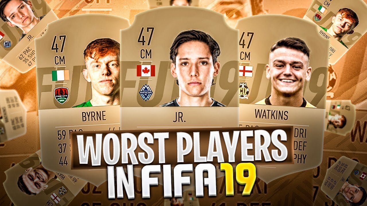 WORST PLAYERS IN FIFA 19