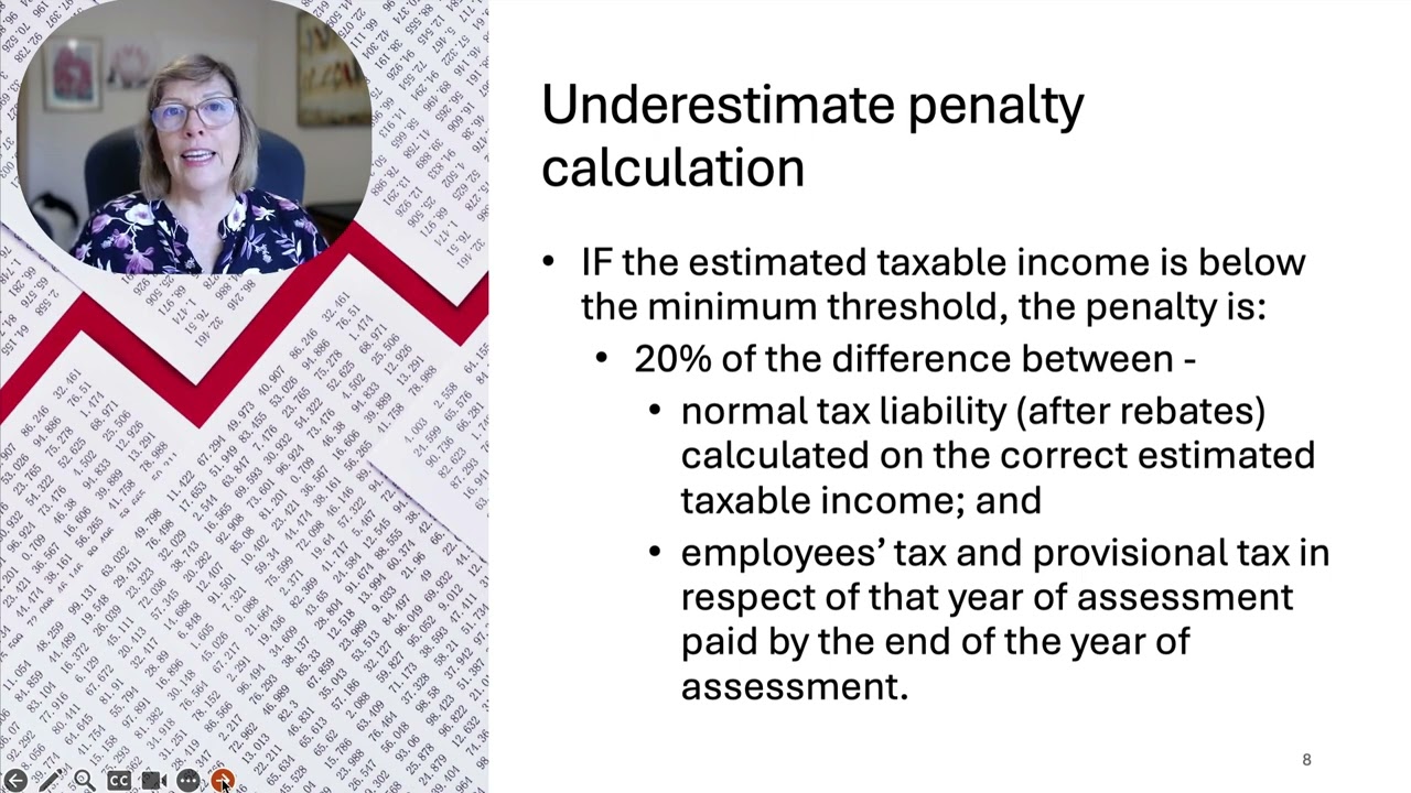 Provisional Tax Penalties Explained | Avoid Costly Mistakes with Prof Jackie Arendse
