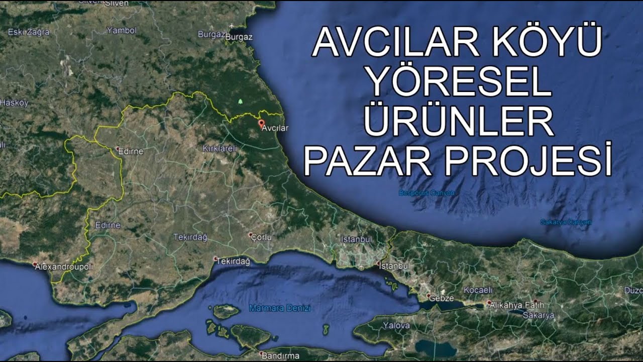 Kırklareli - Demirköy - Avcılar Köyü / Yöresel Ürünler Pazar Projesi