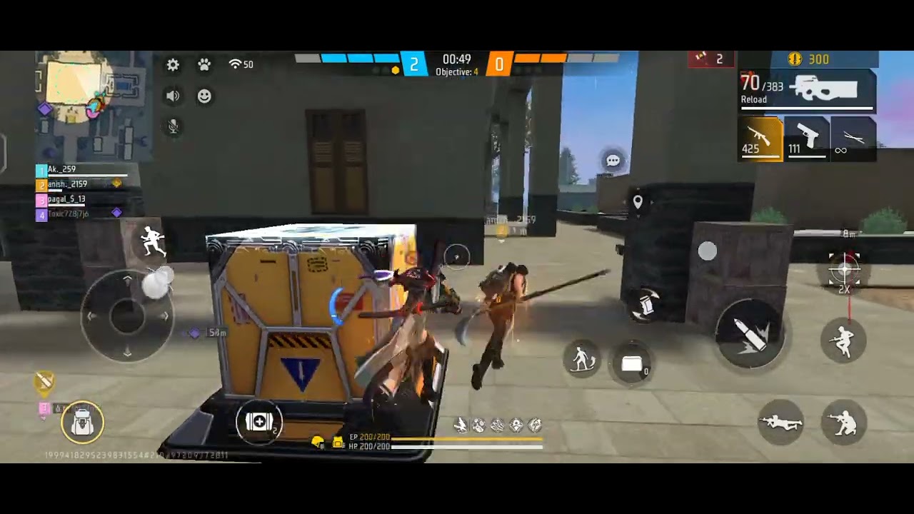 Free fire gaming 😎🔥 CS Ranked Booyah 🤘🔥