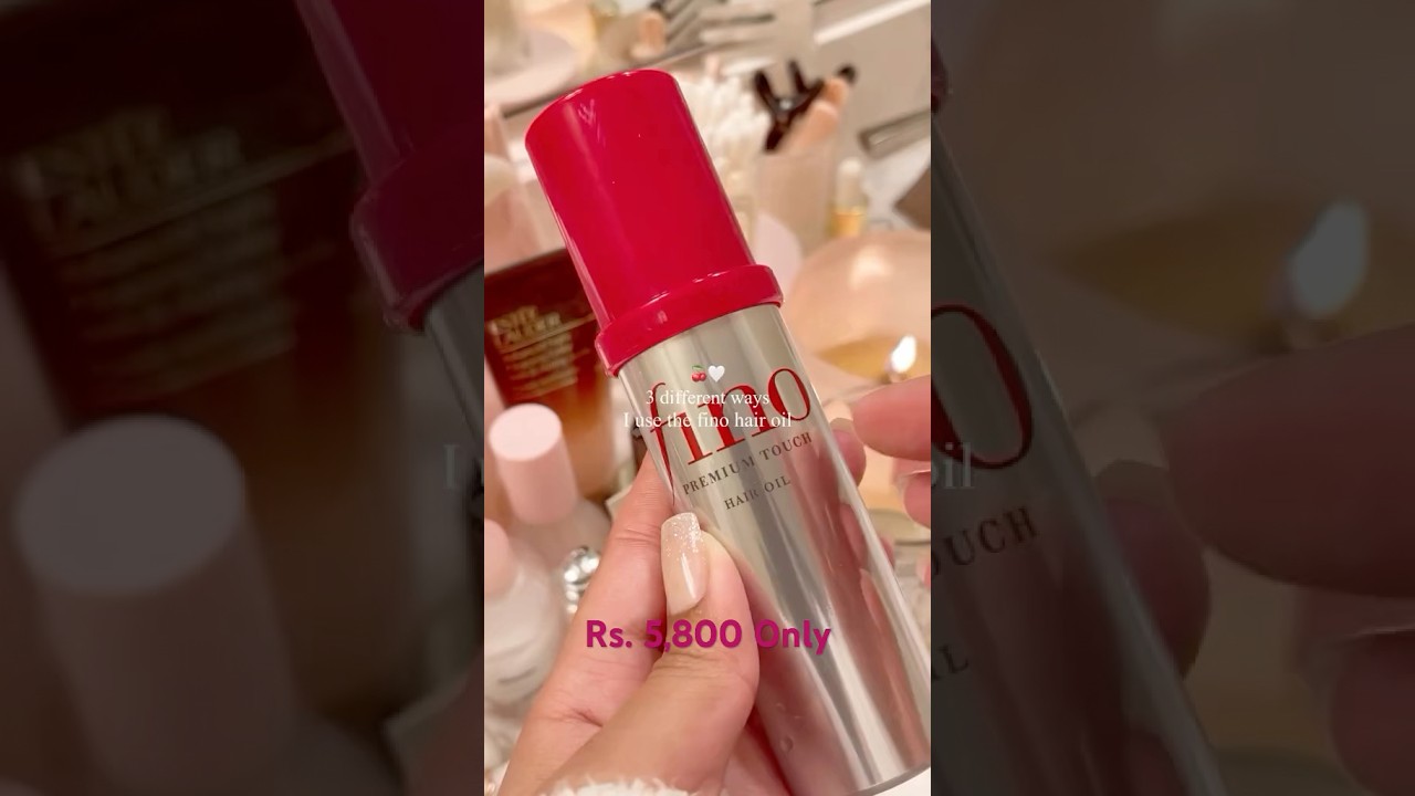 Shop Fino Premium Touch Hair Oil at www.bagallery.com 🛒✨🤩 #fino #foryou