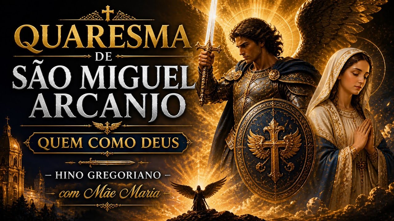 Quaresma de São Miguel Arcanjo | Quem Como Deus – Hino Gregoriano com Mãe Maria