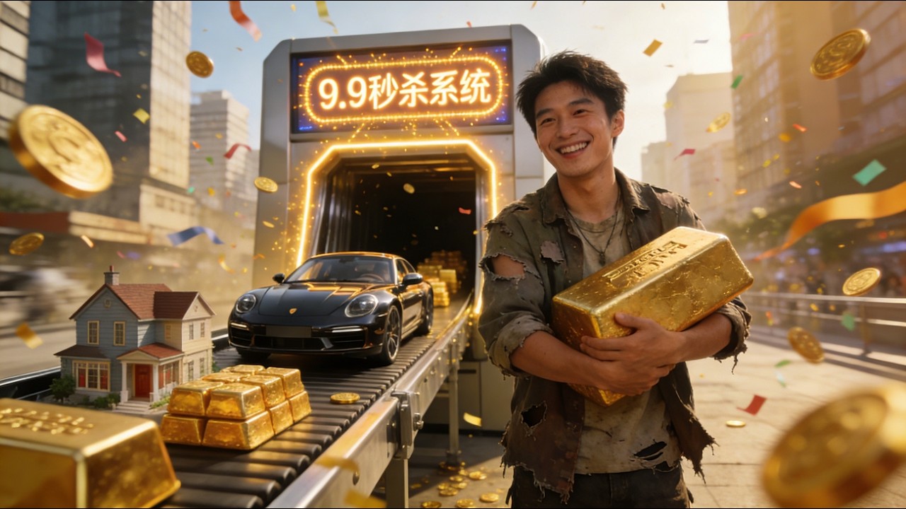 【完結】🔥 秒殺系統傍身，外送員 9.9 元秒遍天下，父母享福，富豪膜拜！