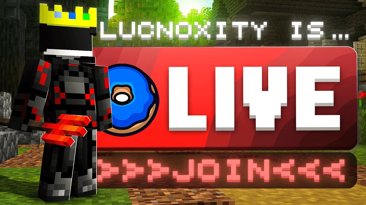 🔴Friday🔴TIER TESTING 1,000 People🔴IGN: Lucnoxity🔴ProSMP.net / PvPHub.me Live🔴