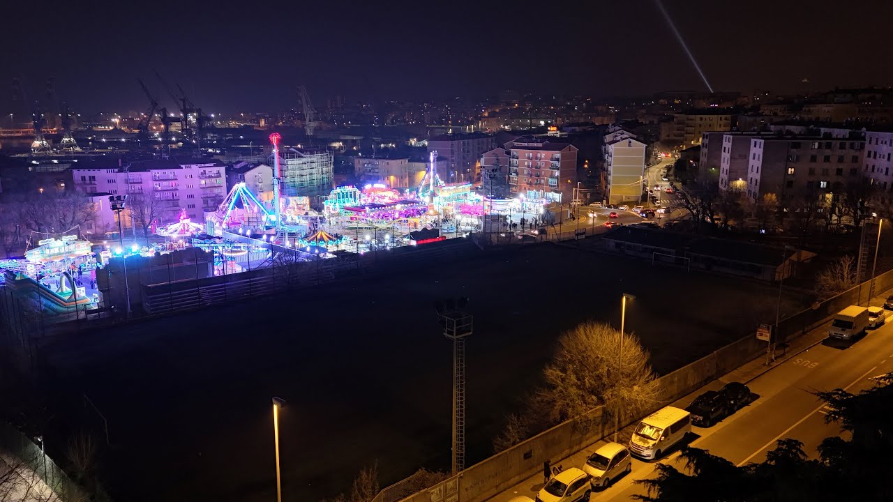 lunapark a Trieste dicembre 2023