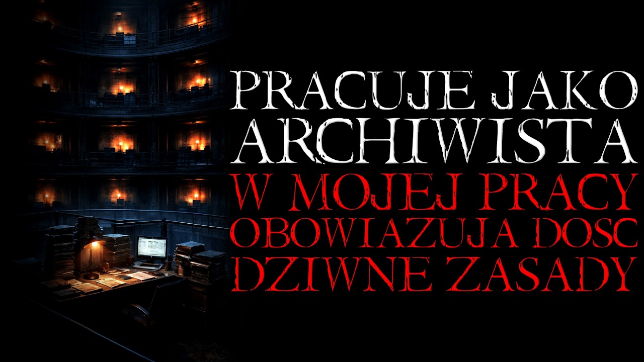 Pracuję Jako Archiwista. W mojej Pracy Obowiązują Dziwne Zasady... - Reddit NoSleep Creepypasta [PL]