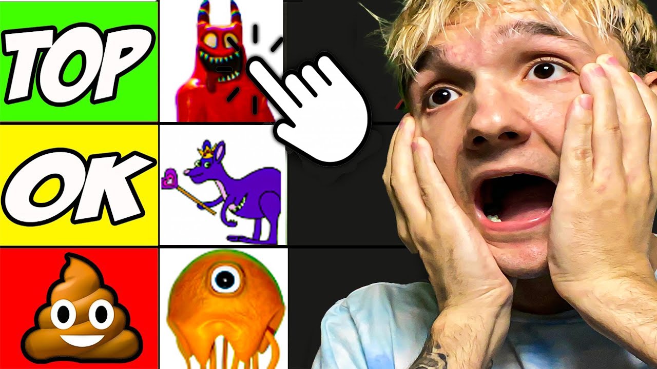Hodnotím *VŠECHNY POSTAVY* z NEJHORŠÍ ŠKOLKY PRO DĚTI 3! (Garten Of Banban 3 TIER LIST)