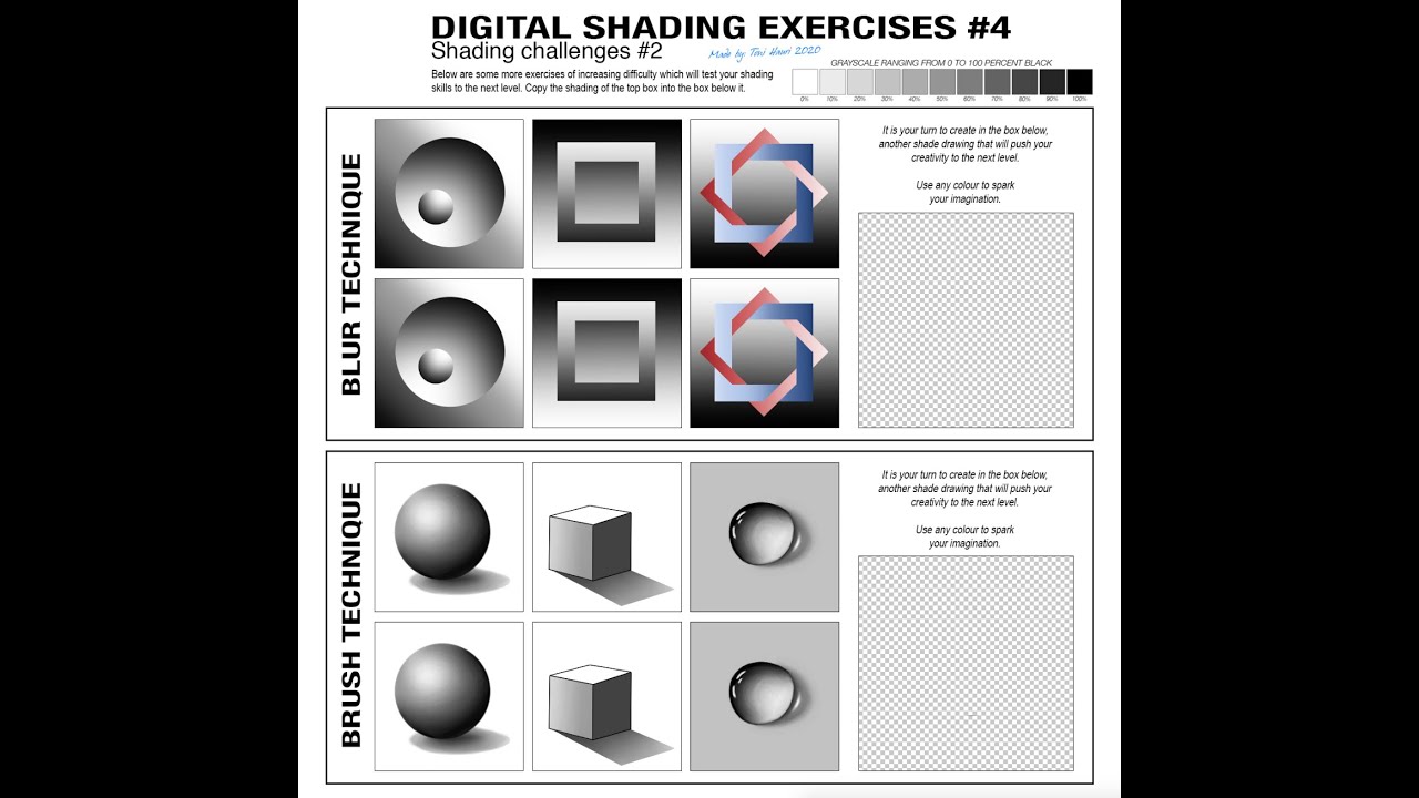 Digital Shading Exercises #4 - KLEKI