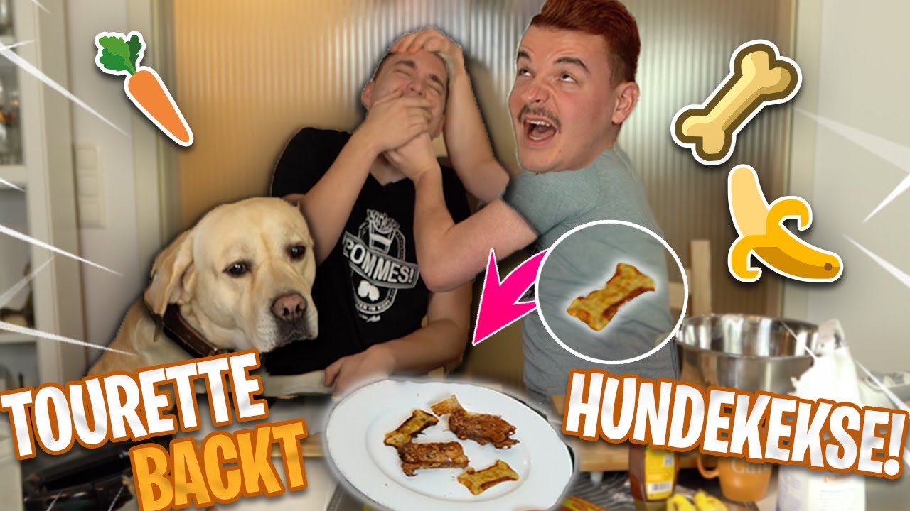 Tourette backt und TESTET Hundeerlebniskekse für Henry und Tim