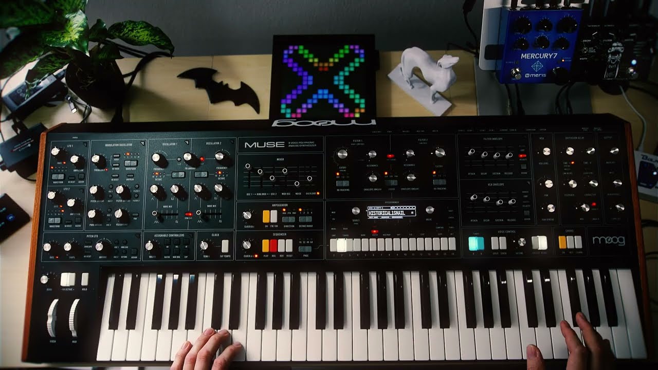 Moog Muse - I created my first Patch