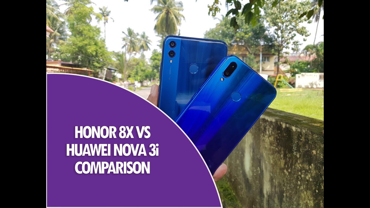Honor 8X vs Huawei Nova 3i - Detailed Comparison