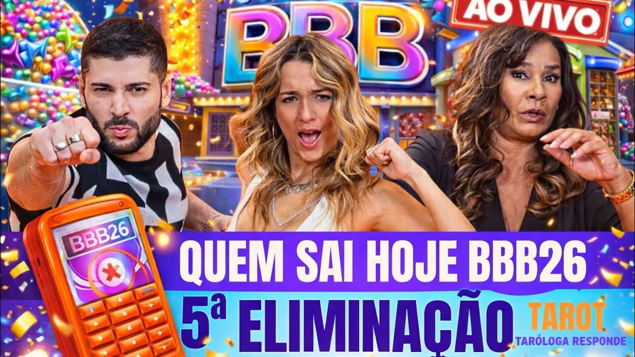 TARÓLOGA REVELA O 5ª ELIMINADO DO BIG BROTHER BRASIL 2026