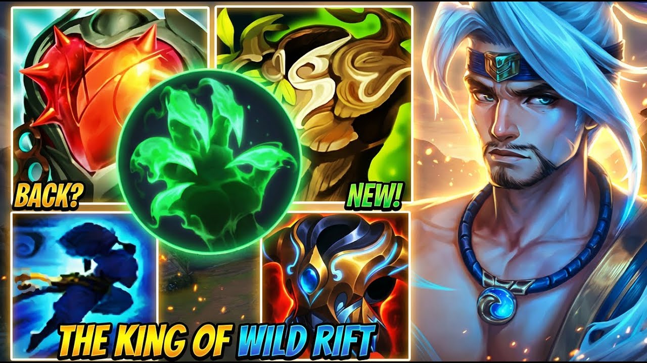 THE KING OF WILD RIFT WITH YASUO - THIS BUILD MADE YASUO UNKILLABLE (REFUSED TO DIE)