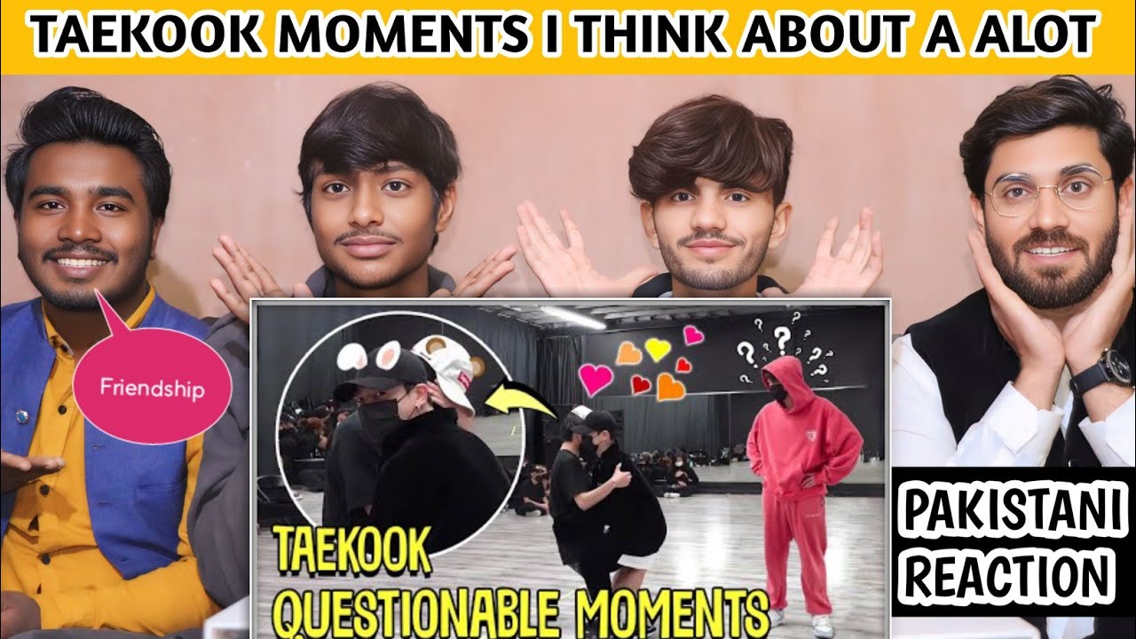 Bts Taekook Sweet Moments - Pakistani Reaction - Usman Rajpoot