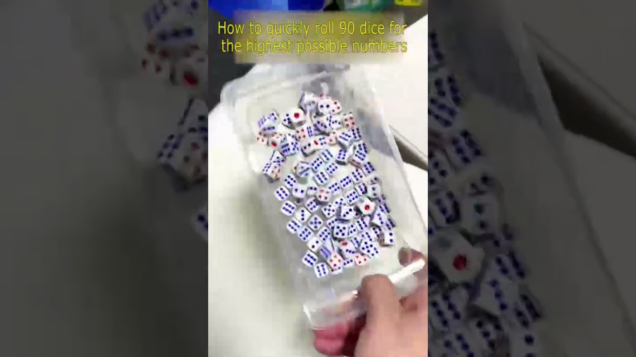 how to roll the dice to the biggest number? 