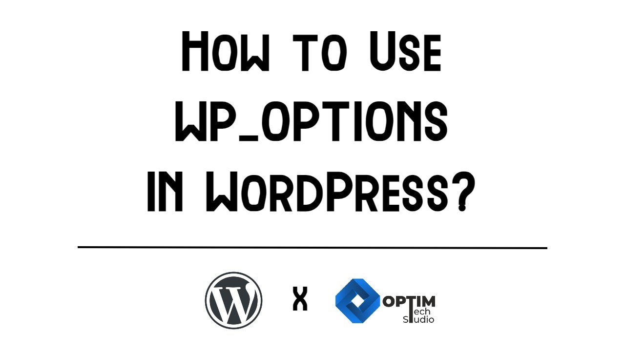 How to Use WP OPTIONS in WordPress | Add, Update & Delete Options in WordPress | WordPress Tutorial
