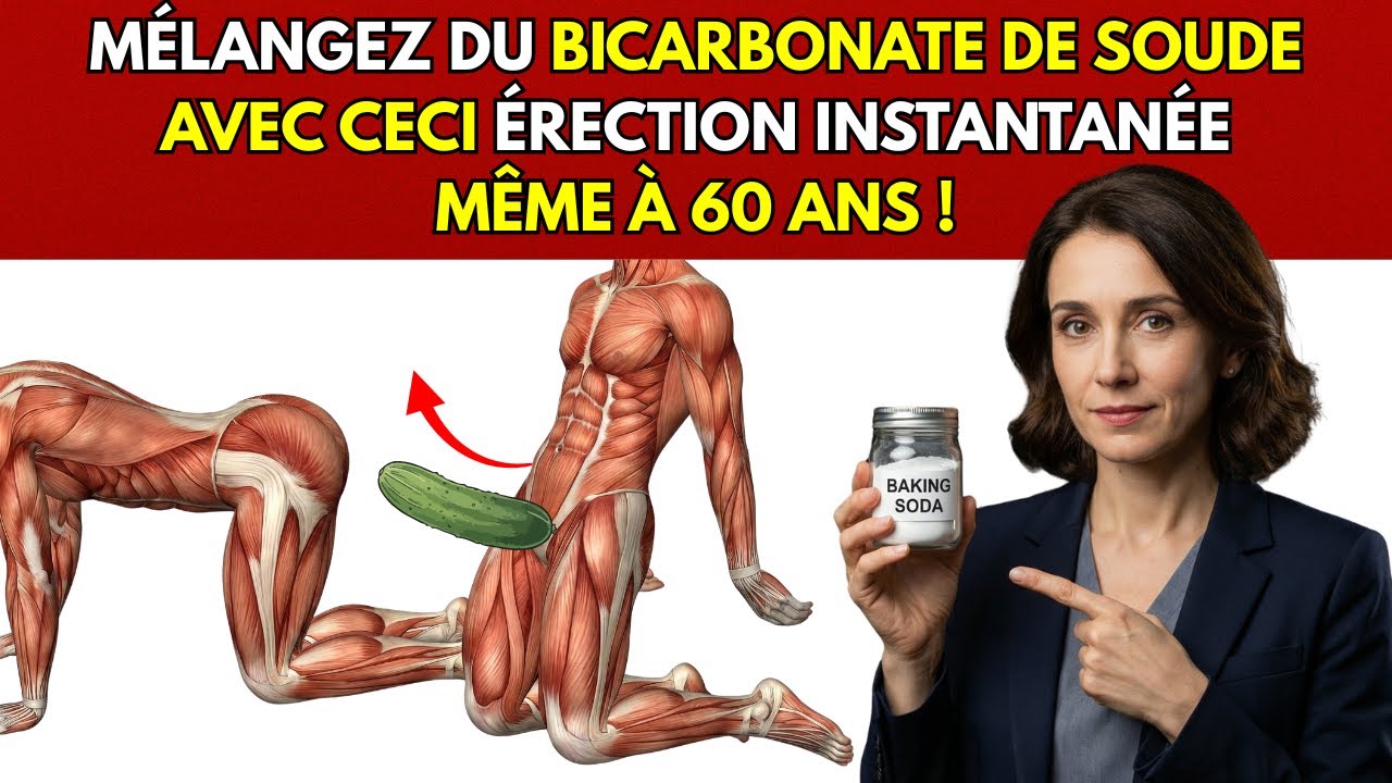Après 60 ans : érection forte et dure grâce à 2 poudres simples