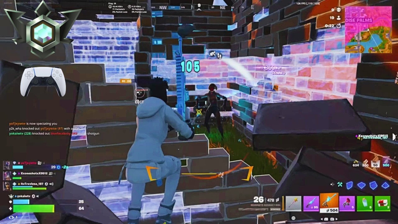 Fortnite Chapter 7 Elite Ranked Gameplay | PS5 4K 120FPS