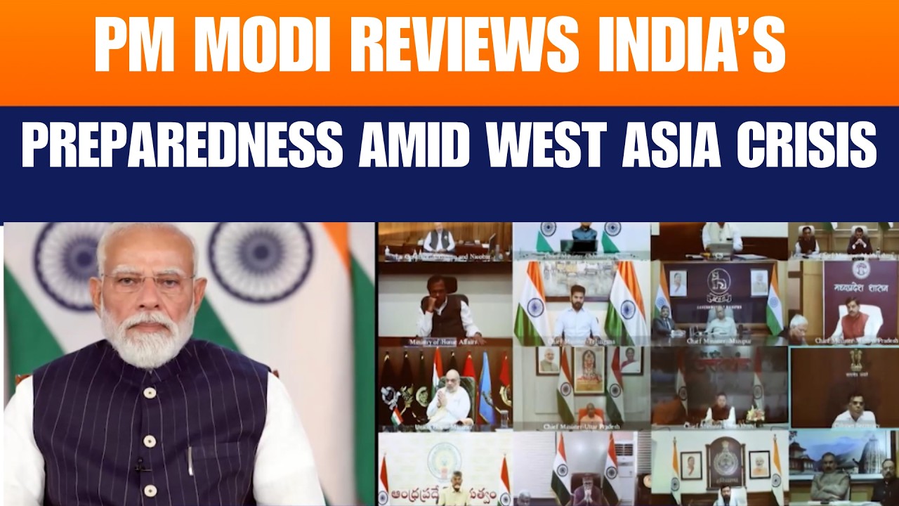 PM Modi Reviews India&rsquo;s Preparedness Amid West Asia Crisis | No Lockdown