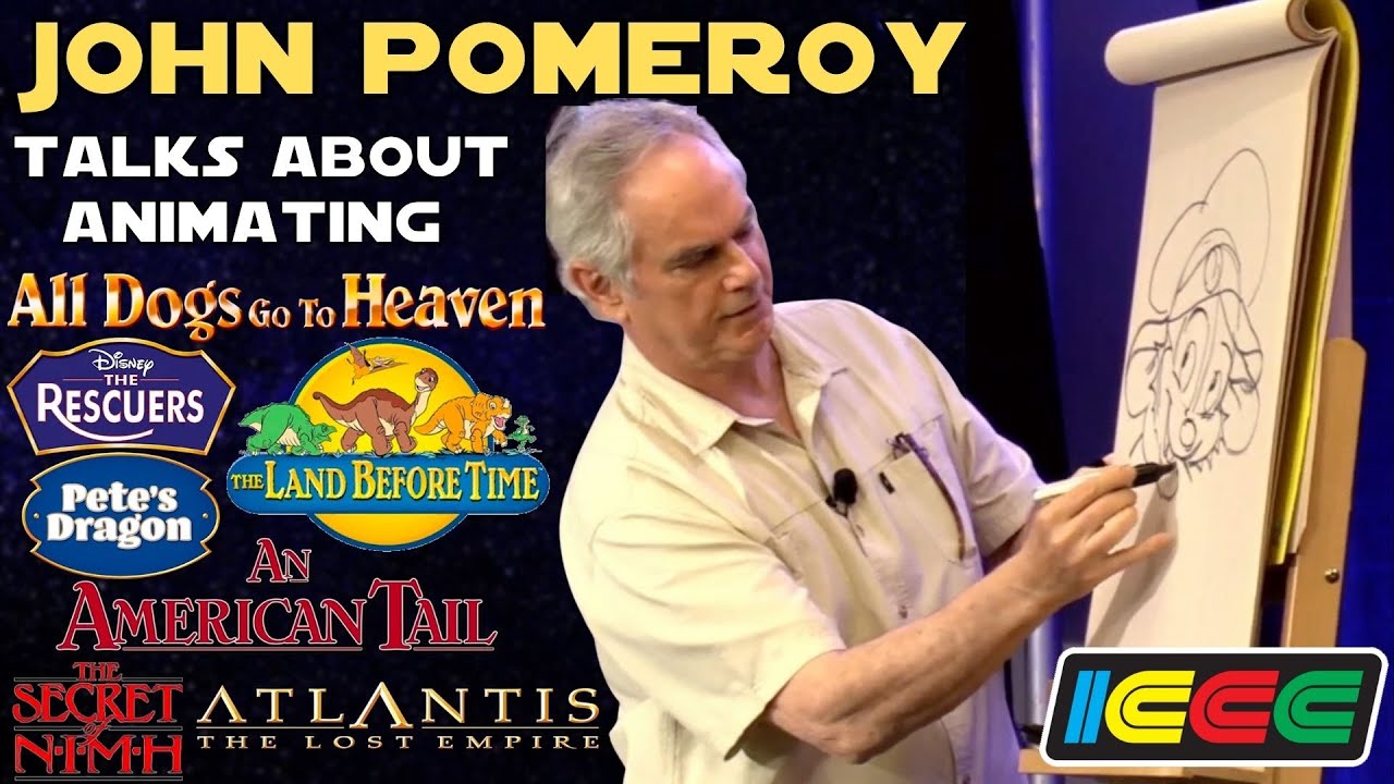 Artist JOHN POMEROY Talks About Animating ATLANTIS, LAND BEFORE TIME, THE RESCUERS, and MORE!
