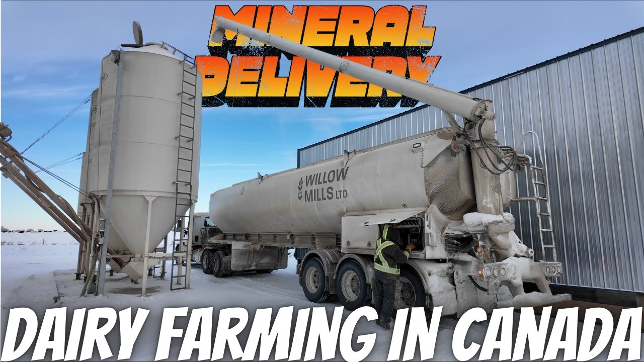 Feed Truck Makes Delivery