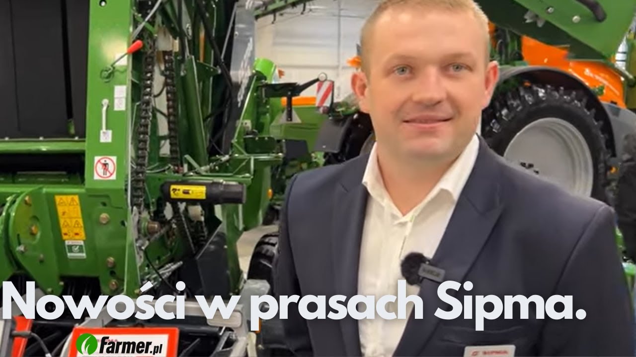 Nowości w prasach Sipma - targi Agro-Park Lublin 2024 | Farmer.pl